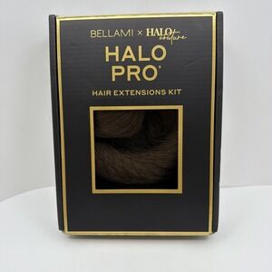 Bellami Halo Pro Hair Extension 16" Chocolate Brown #4 NEW Unused Open Box